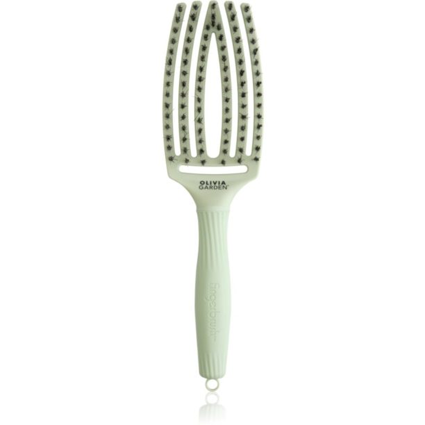 Olivia Garden Fingerbrush Fall плоска четка Sage на ниска цена