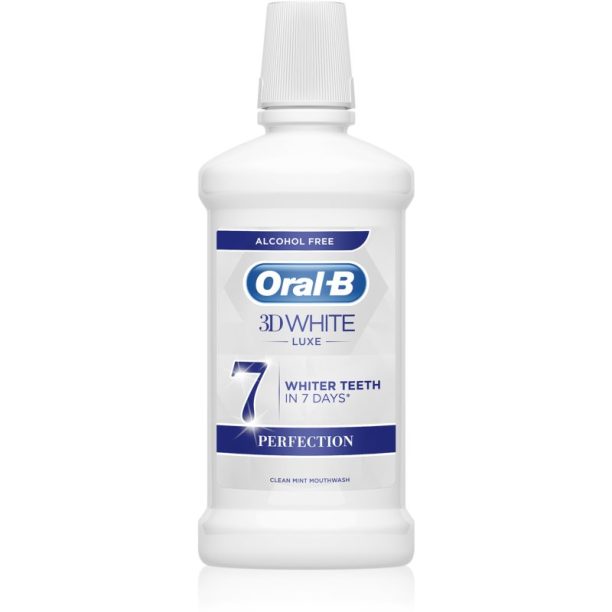 Oral B 3D White Luxe вода за уста с избелващ ефект 500 мл.