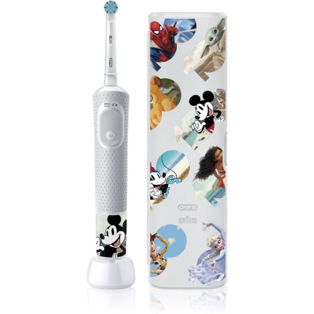 Oral B PRO Kids 3+ Disney електрическа четка за зъби с калъфка за деца Disney 1 бр.