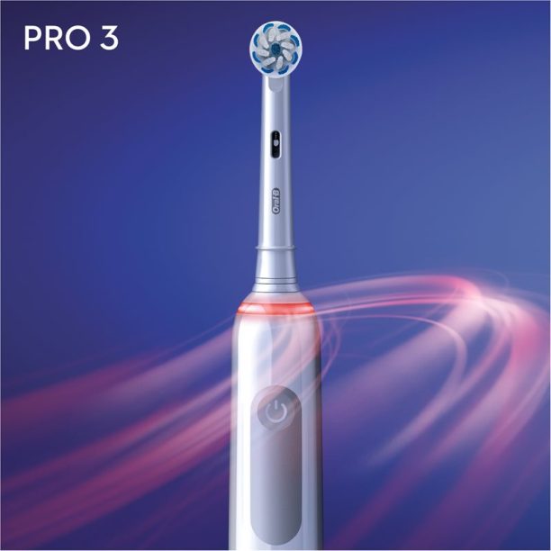 Oral B Pro 3 3500 Sensitive Clean електрическа четка за зъби с калъфка 1 бр. купи на топ цена