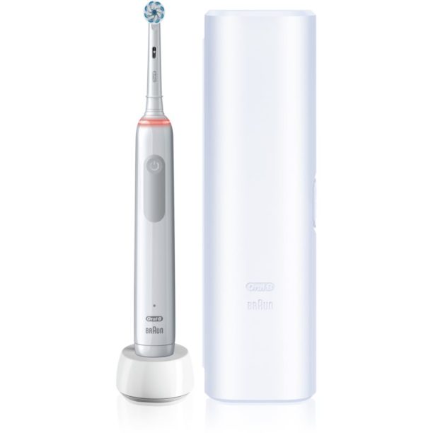 Oral B Pro 3 3500 Sensitive Clean електрическа четка за зъби с калъфка 1 бр. на ниска цена