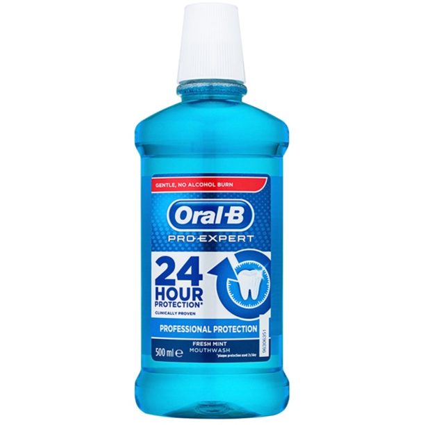 Oral B Pro-Expert Professional Protection вода за уста вкус Fresh Mint 500 мл.