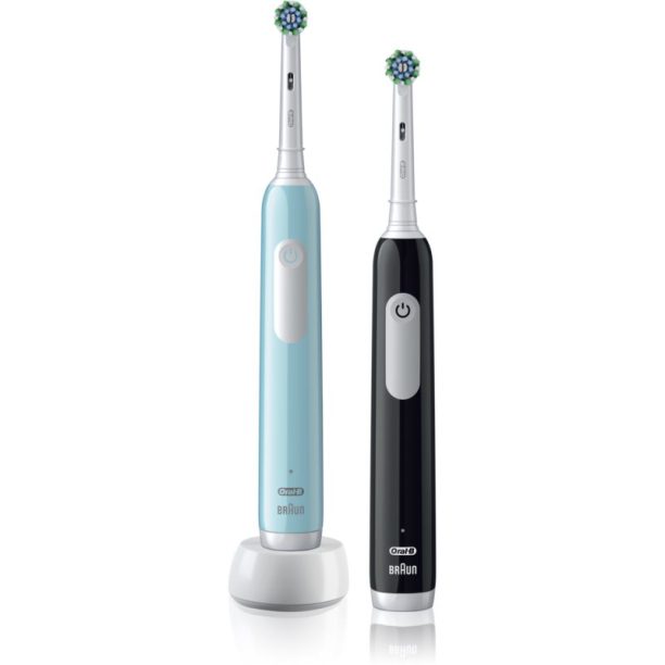 Oral B Pro Series 1 DUO електрическа четка за зъби Blue & Black 2 бр.