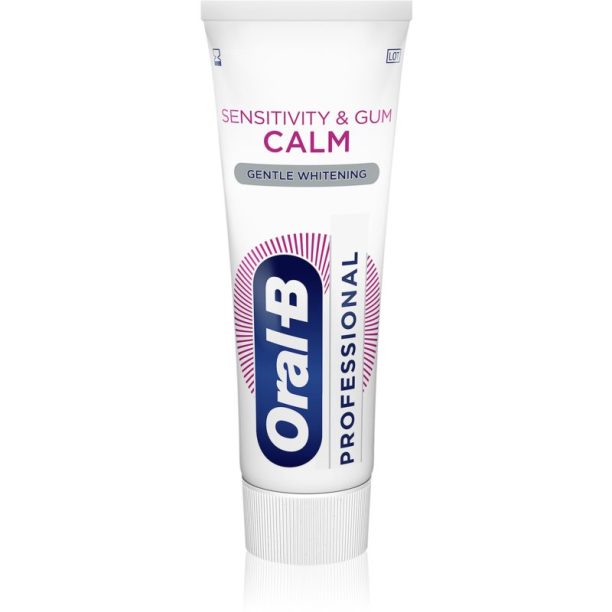 Oral B Professional Sensitivity & Gum Calm Gentle Whitening избелваща паста за зъби 75 мл.