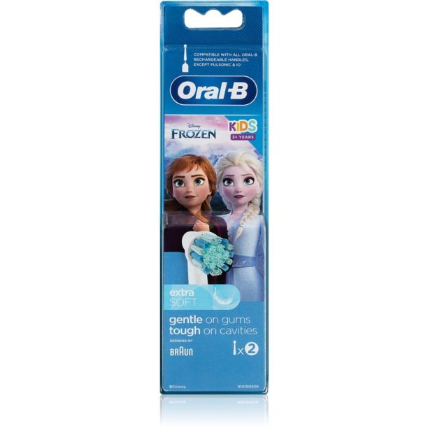 Oral B Vitality D100 Kids Frozen сменяеми глави много мека над 3 г. 2 бр.