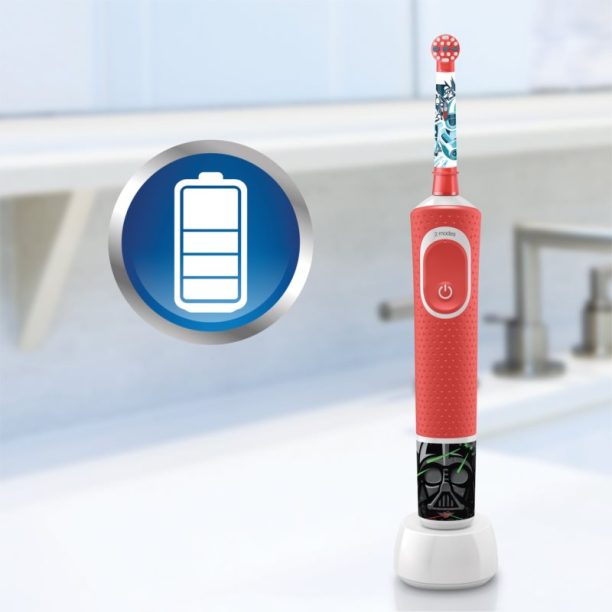 Vitality D100 Kids StarWars Oral B Vitality D100 Kids StarWars електрическа четка за зъби за деца 3+ - оригинален продукт