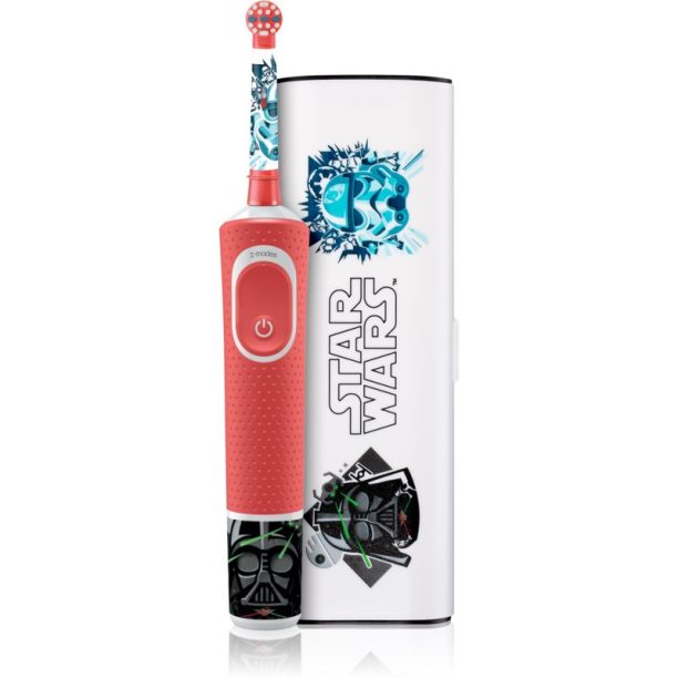 Vitality D100 Kids StarWars Oral B Vitality D100 Kids StarWars електрическа четка за зъби (+ калъф)