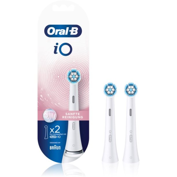 Oral B iO Gentle Care резервни глави за четка за зъби 2 бр. на ниска цена