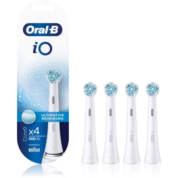 Oral B iO Ultimate Clean резервни глави за четка за зъби White 4 бр. на ниска цена