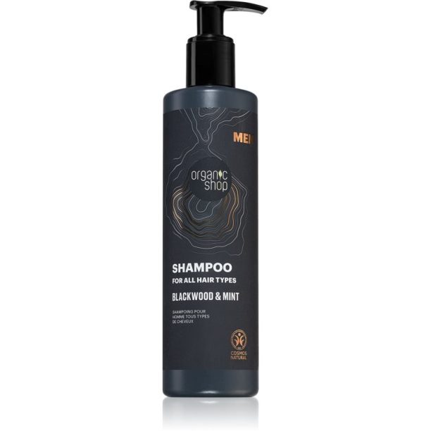 Organic Shop Men Blackwood & Mint шампоан за мъже 280 мл.