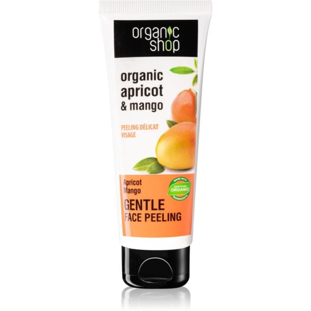 Organic Shop Organic Apricot & Mango крем-пилинг 75 мл.