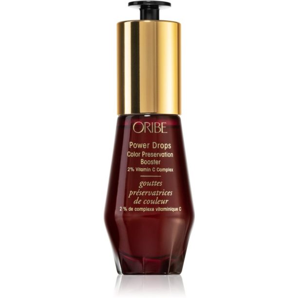 Oribe Beautiful Color Power Drops серум за защита на цвета и блясък на косата 30 мл.