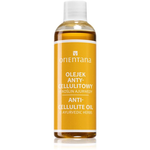 Orientana 17 Ayurvedic Herbs Anti-Cellulite Oil олио против целутит 100 мл. на ниска цена