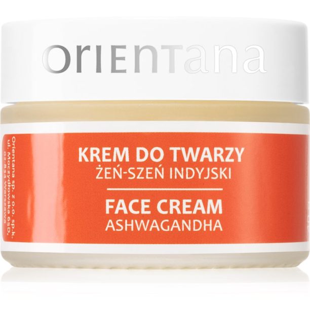 Orientana Ashwagandha Face Cream хидратиращ крем за лице 40 гр. на ниска цена