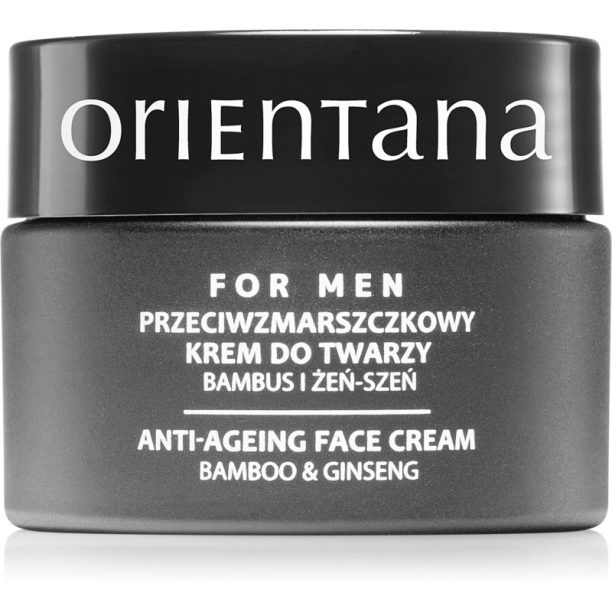 Orientana For Men Bamboo & Ginseng крем против стареене 50 мл.