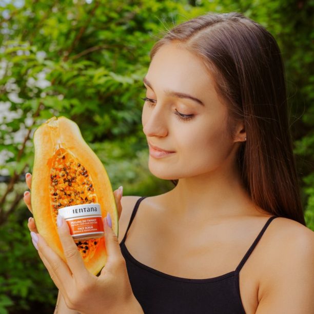 Orientana Papaya & Ashwagandha Face Scrub хидратираща маска за лице 50 гр. купи на топ цена