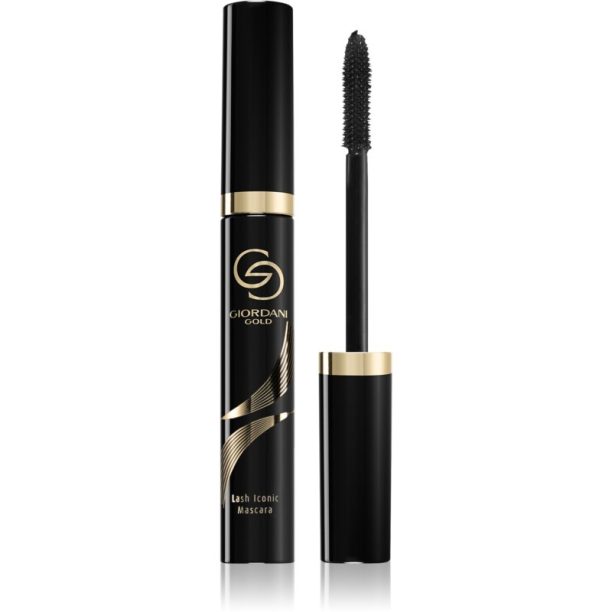 Oriflame Giordani Gold Lash Iconic Crown спирала за обем и извиване на мигли цвят Black 8 мл.