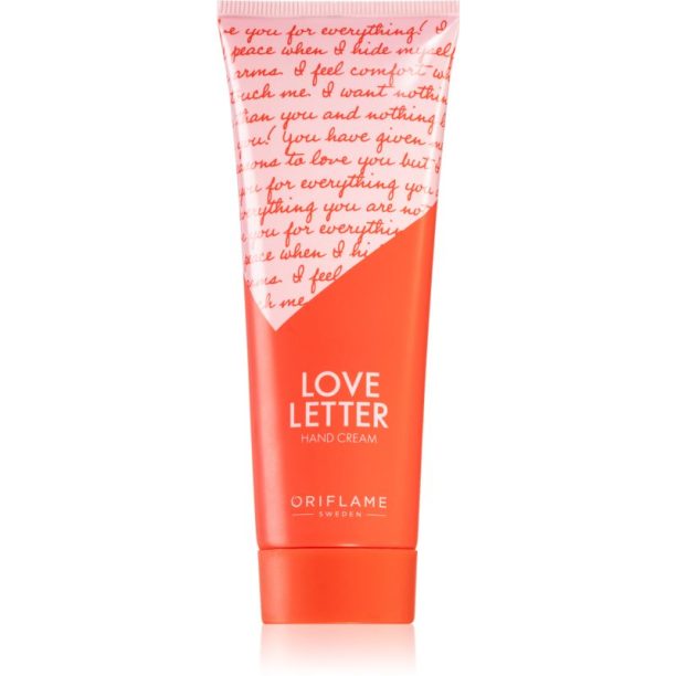 Oriflame Love Letter Хидратиращ и подхранващ крем за ръце 75 мл.