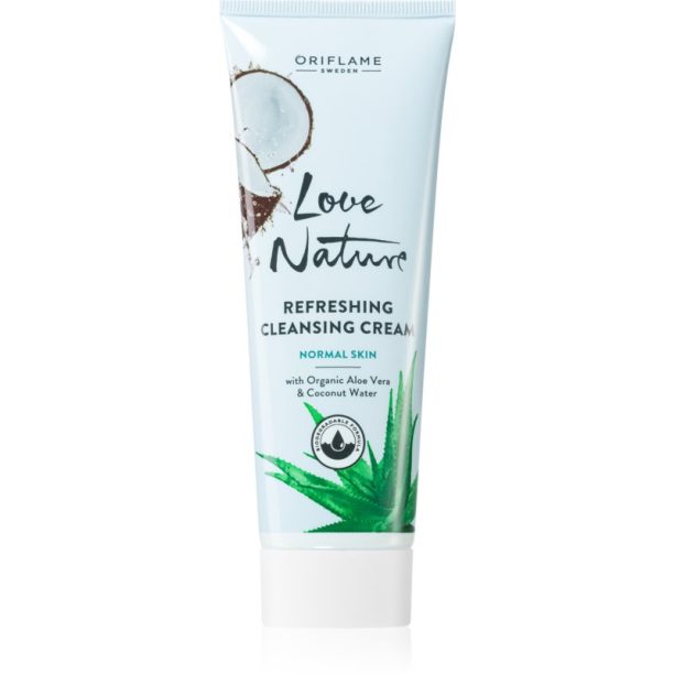 Oriflame Love Nature Aloe Vera & Coconut Water дълбокопочистващ крем 125 мл.