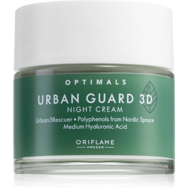 Oriflame Optimals Urban Guard 3D подхранващ нощен крем 50 мл.