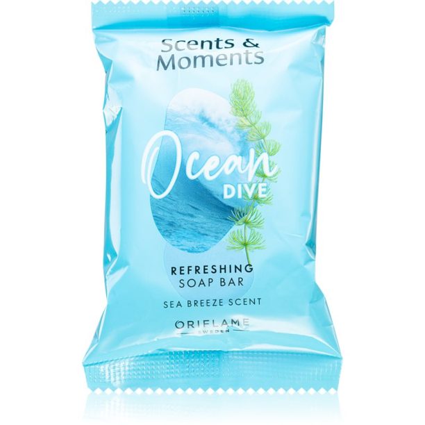 Oriflame Scents & Moments Ocean Dive почистващ твърд сапун 90 гр.