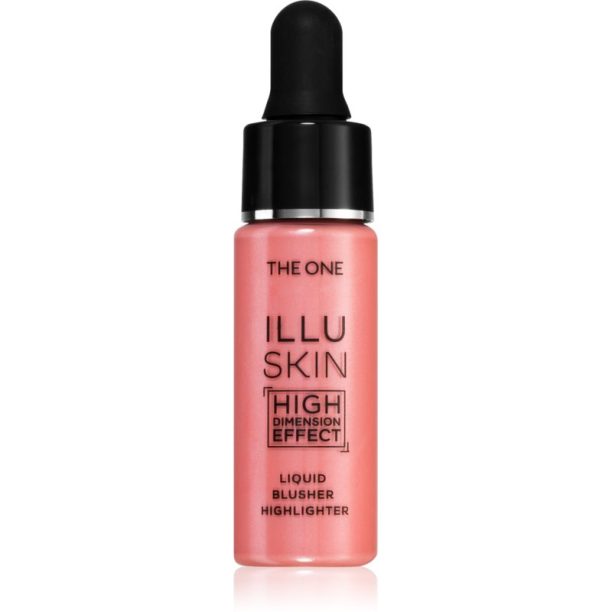 Oriflame The One IlluSkin освежаващ руж 2 в 1 цвят Soft Pink 15 мл.