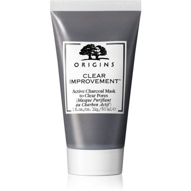 Origins Clear Improvement® Active Charcoal Mask To Clear Pores почистваща маска с активни въглища 30 мл. на ниска цена