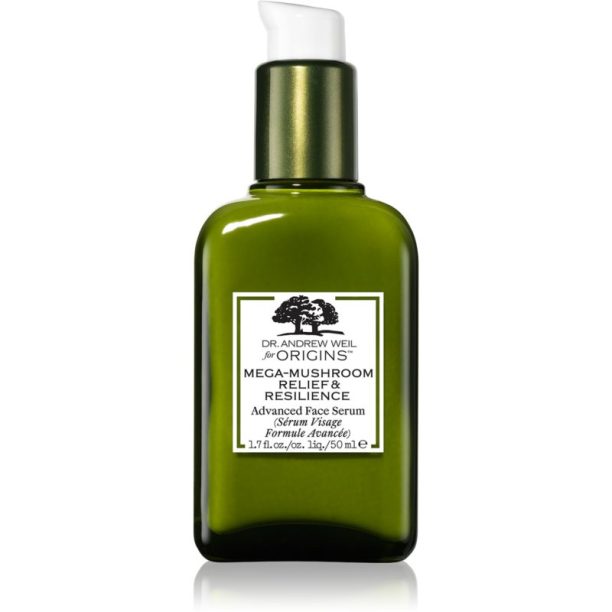 Origins Dr. Andrew Weil for Origins™ Mega-Mushroom Relief & Resilience Advanced Face Serum хидратиращ и подхранващ серум 50 мл.