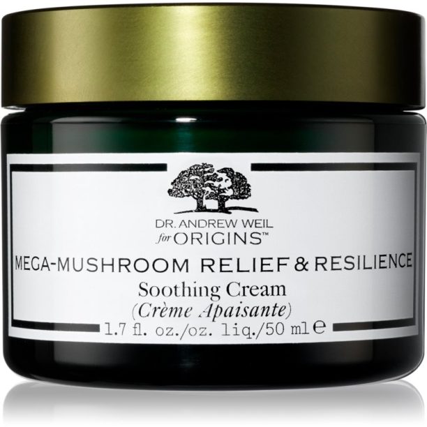 Origins Dr. Andrew Weil for Origins™ Mega-Mushroom Relief & Resilience Soothing Cream успокояващ и хидратиращ крем 50 мл. на ниска цена