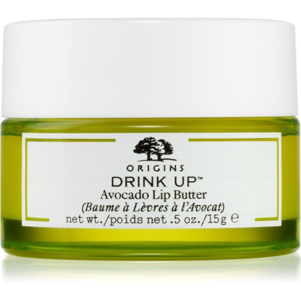 Origins Drink Up™ Avocado Lip Butter хидратиращ балсам за устни с авокадо 15 мл. на ниска цена