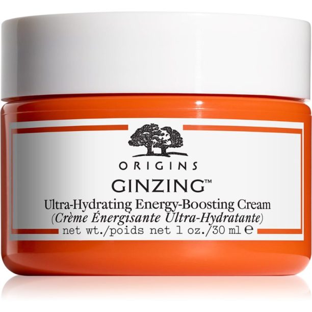 Origins GinZing™ Ultra Hydrating Energy-Boosting Cream енергизиращ хидратиращ крем 30 мл. на ниска цена