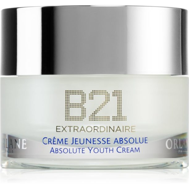 Orlane B21 Extraordinaire Absolute Youth Cream регенериращ крем за лице против бръчки с масло от баобаб с аминокиселини 50 мл.