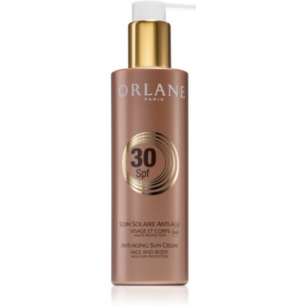 Orlane Sun Care Anti-aging Sun Cream защитна грижа против слънчеви лъчи с анти-бръчков ефект SPF 30 200 мл.