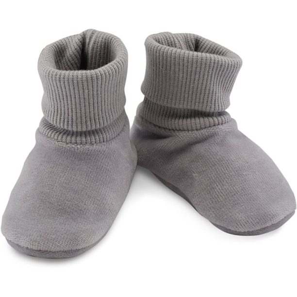 PINOKIO Hello Size: 68-74 детски пантофки Grey 2 бр.