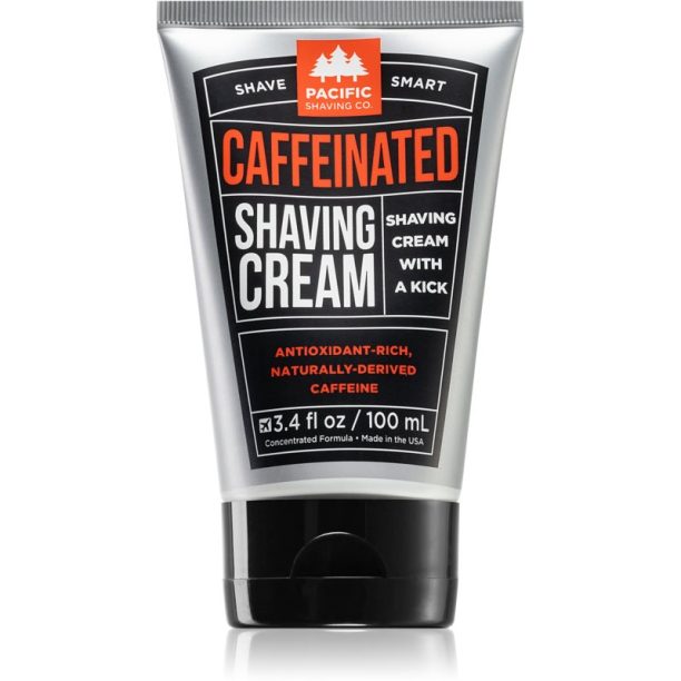 Pacific Shaving Caffeinated Shaving Cream крем за бръснене 100 мл.