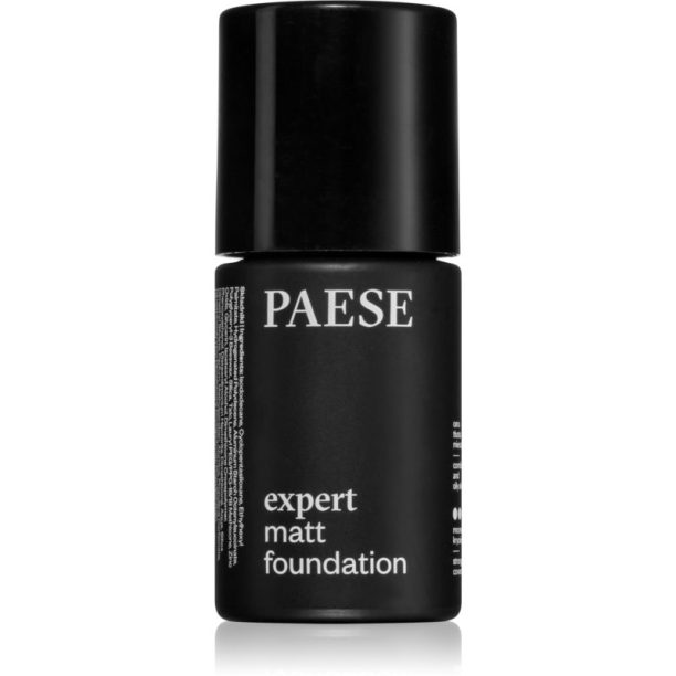 Paese Expert Matt Foundation матираща пяна за комбинирана към мазна кожа Light Beige 30 мл.