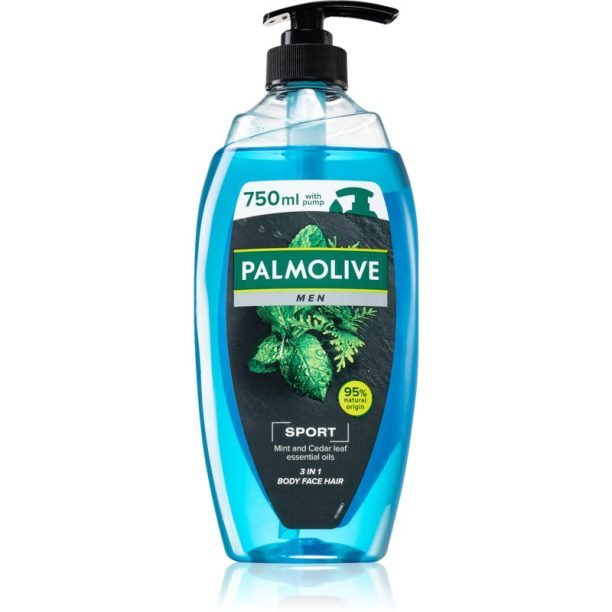 Palmolive Men Revitalising Sport душ-гел за мъже с дозатор 750 мл.