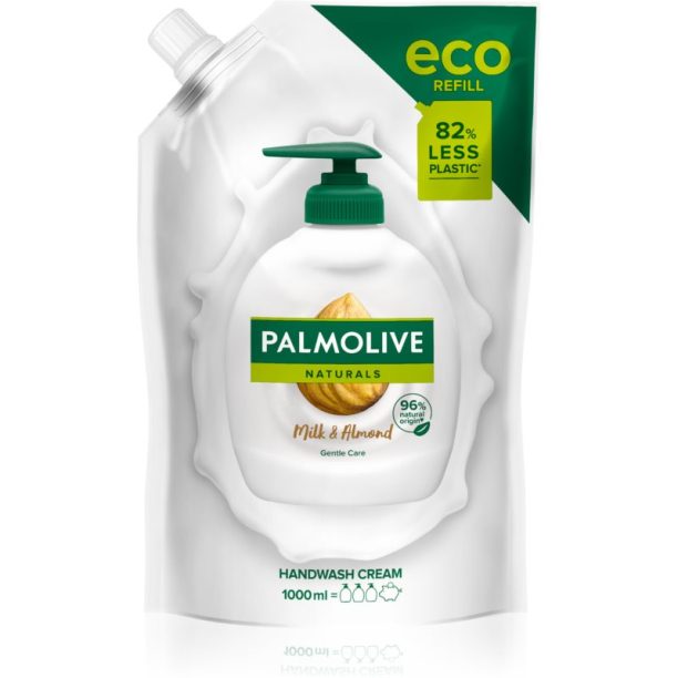 Palmolive Naturals Almond Milk подхранващ течен сапун пълнител 1000 мл.