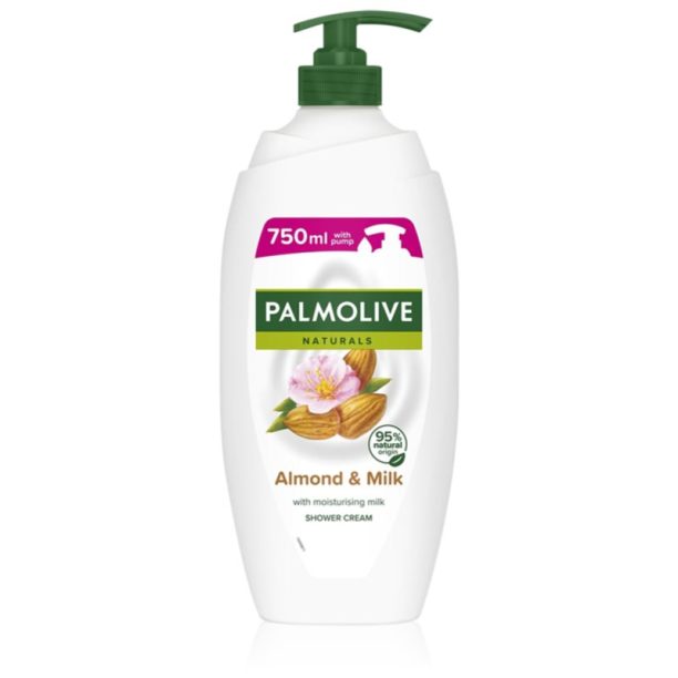 Palmolive Naturals Almond крем душ гел с бадемово масло с дозатор 750 мл.