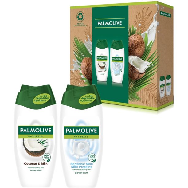 Palmolive Naturals Coco & Milk подаръчен комплект за жени