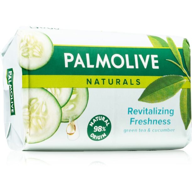 Palmolive Naturals Green Tea and Cucumber твърд сапун със зелен чай 90 гр.