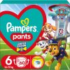 Pampers Active Baby Pants Paw Patrol Size 6 еднократни пелени гащички 14-19 kg 60 бр. на ниска цена