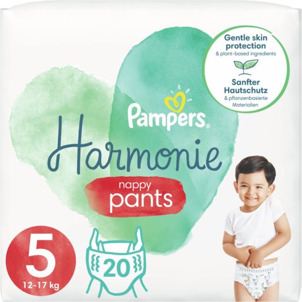 Pampers Harmonie Pants Size 5 пелени-гащички 12-17 kg 20 бр.