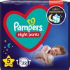 Pampers Night Pants Size 5 еднократни пелени гащички за нощ 12-17 kg 22 бр.