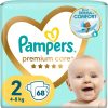 Premium Care Size 2 Pampers Premium Care Size 2 еднократни пелени 4-8 kg 68 бр.