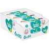 Pampers Sensitive XXL мокри почистващи кърпички за деца за чувствителна кожа 6x80 бр. на ниска цена