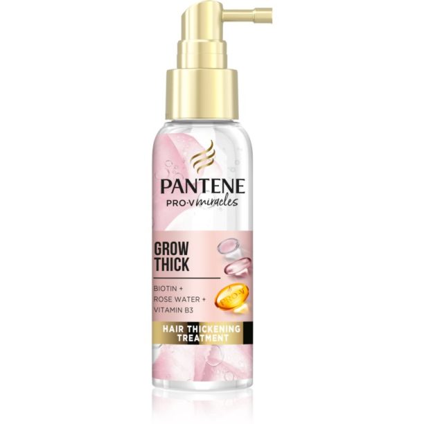 Pantene Grow Thick маска за коса за възобновяване гъстотата на косата 100 мл.