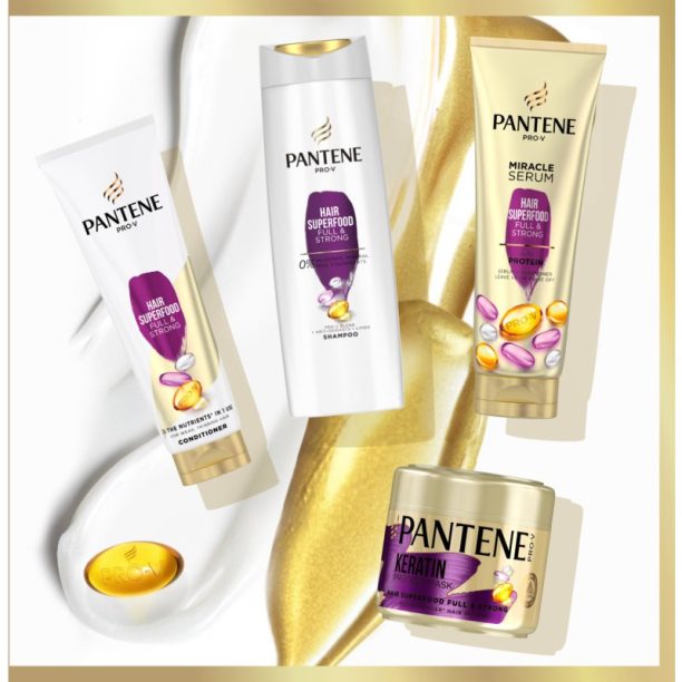 балсам за подхранване и блясък Pantene