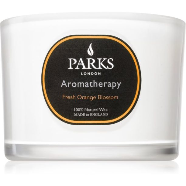 Parks London Aromatherapy Fresh Orange Blossom ароматна свещ 80 гр.