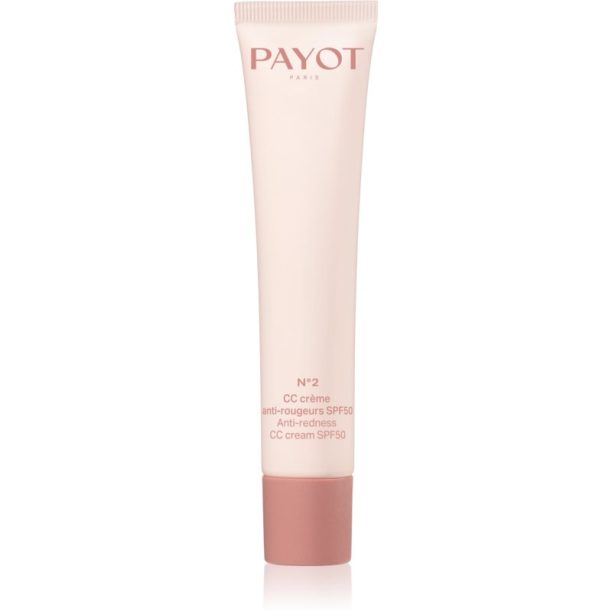 Payot N°2 CC Crème Anti-Rougeurs SPF 50 CC крем против зачервяване на кожата SPF 50+ 40 мл. на ниска цена